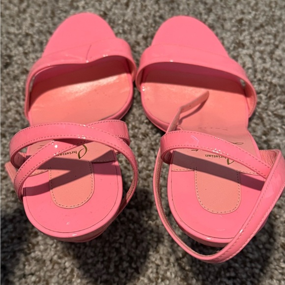 Christian Louboutin Patent Loubigirl 100 Sandals size 38 - Picture 2 of 10